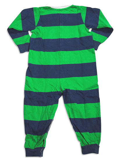 Sara's Prints Baby Infant Toddler Boys One Piece Rugby Coverall Playsuit Pajama-2